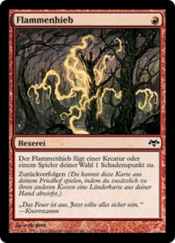 Flammenhieb