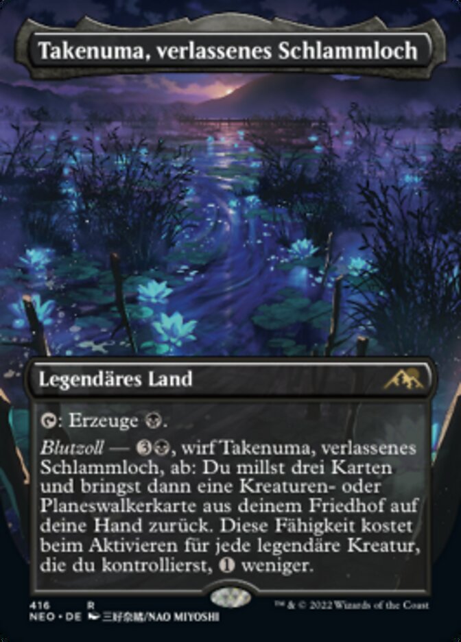 Takenuma, verlassenes Schlammloch