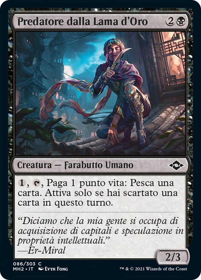 Predatore dalla Lama d'Oro