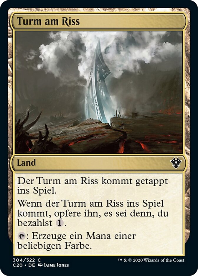 Turm am Riss