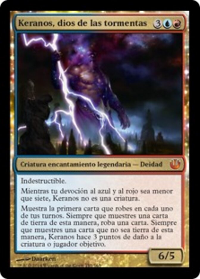 Keranos, dios de las tormentas