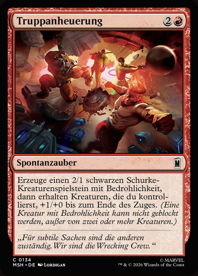 Truppanheuerung