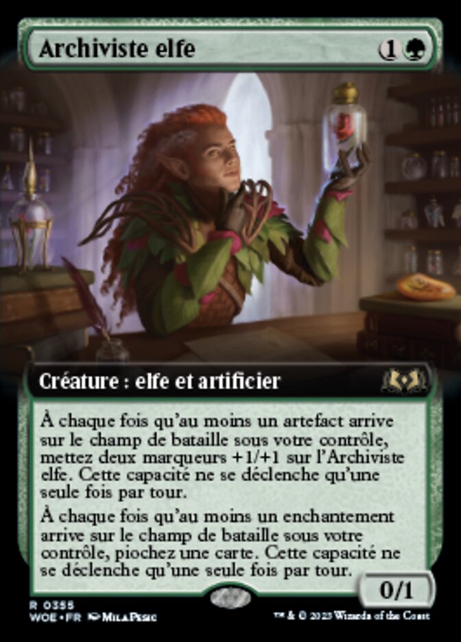 Archiviste elfe