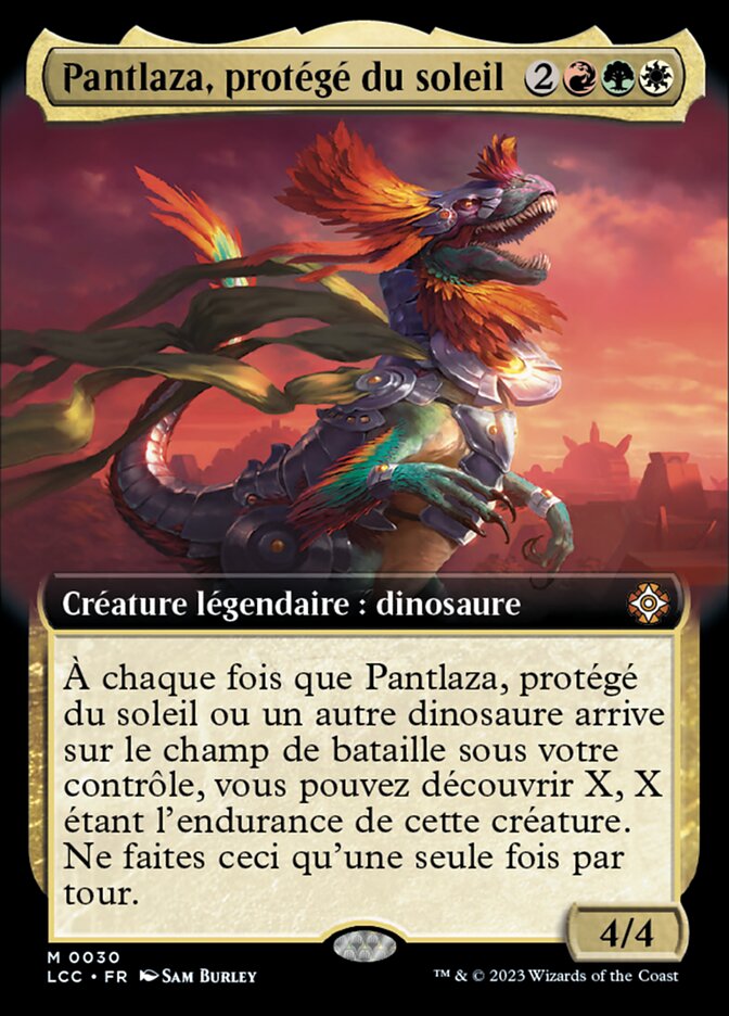 Pantlaza, protégé du soleil