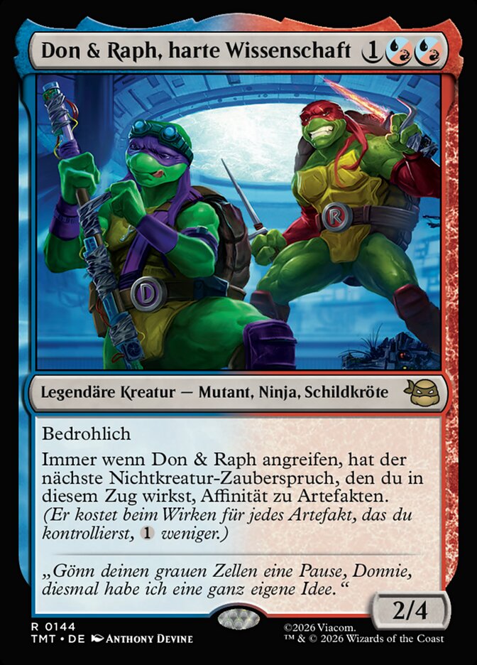 Don & Raph, harte Wissenschaft