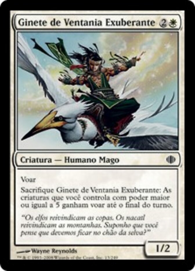 Ginete de Ventania Exuberante