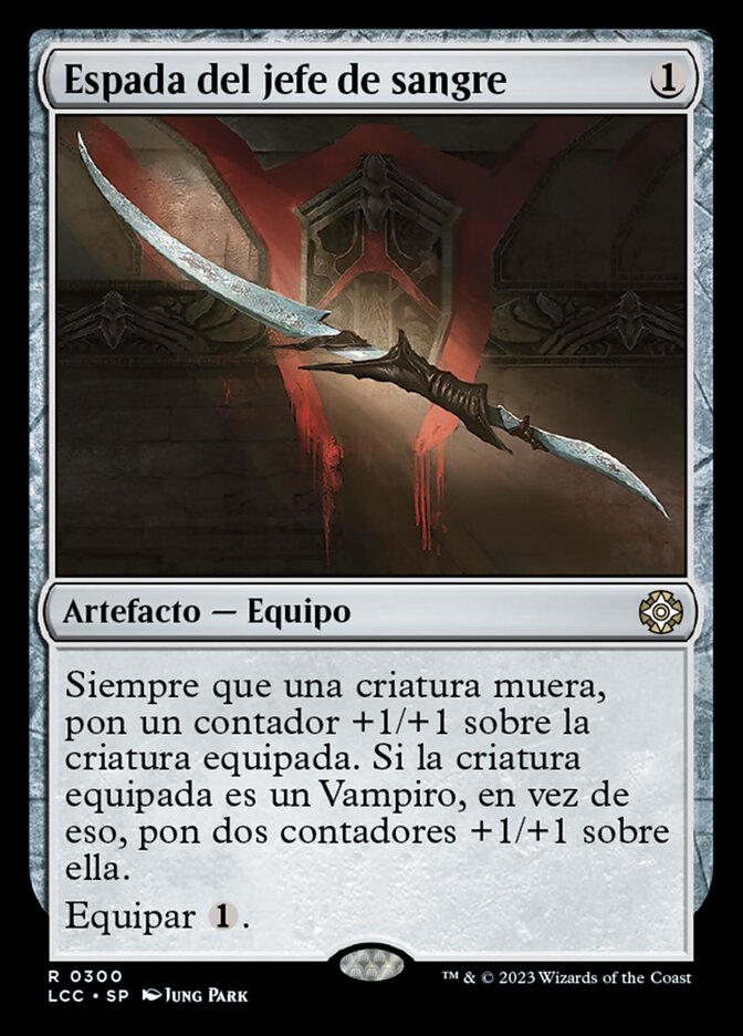 Espada del jefe de sangre