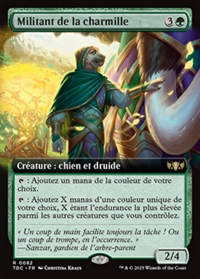 Militant de la charmille