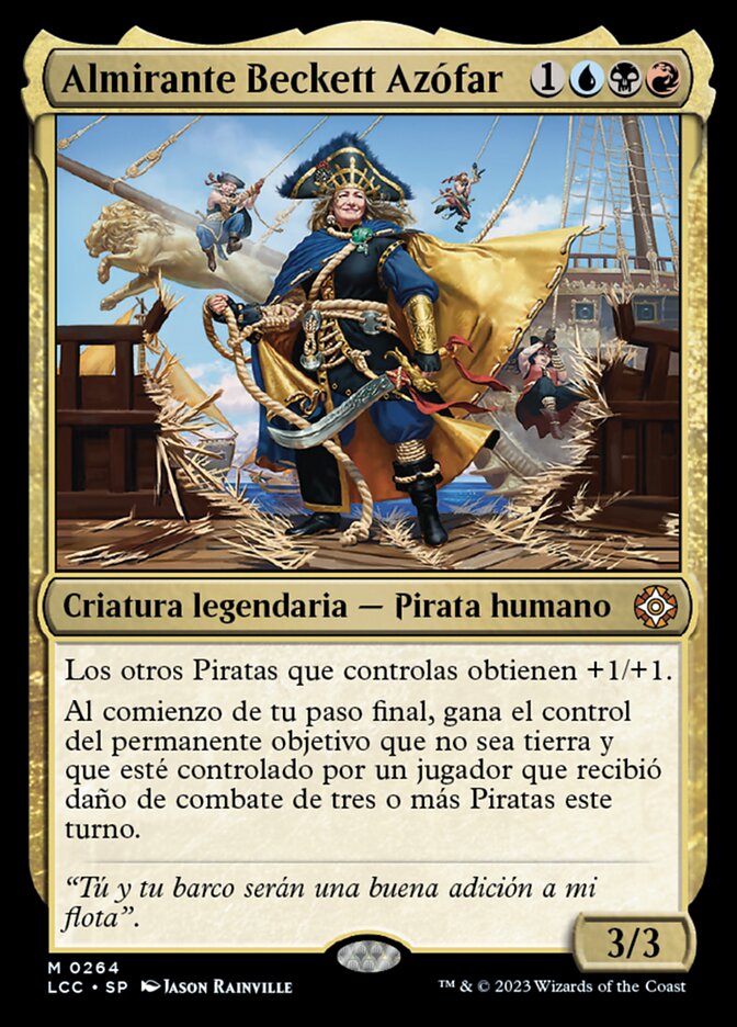 Almirante Beckett Azófar