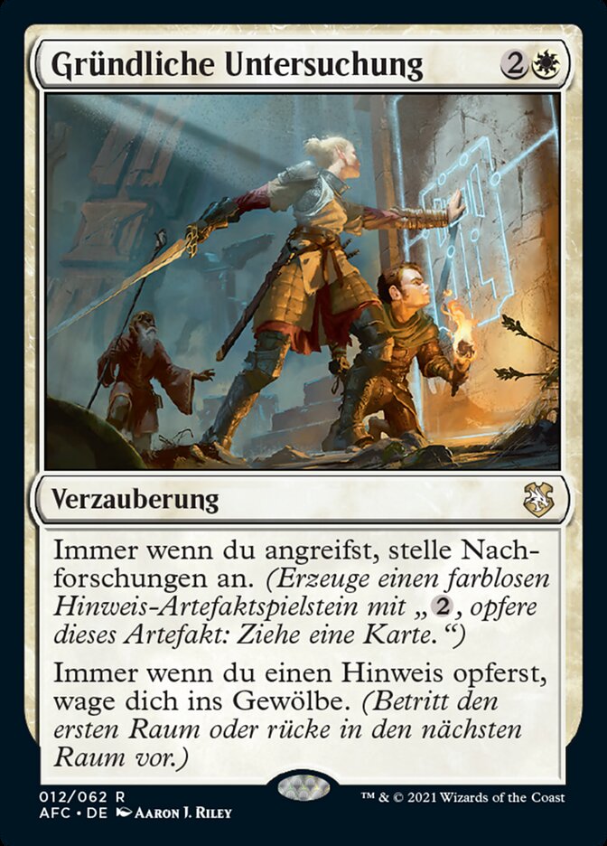 Gründliche Untersuchung