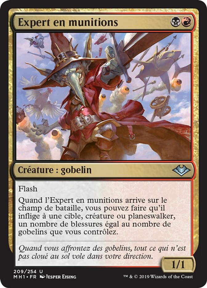 Expert en munitions