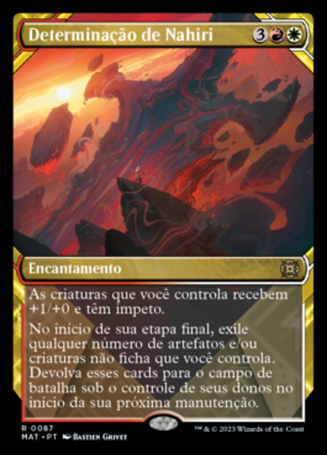 Determinação de Nahiri