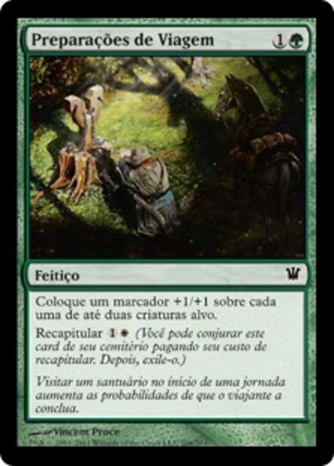 Preparações de Viagem