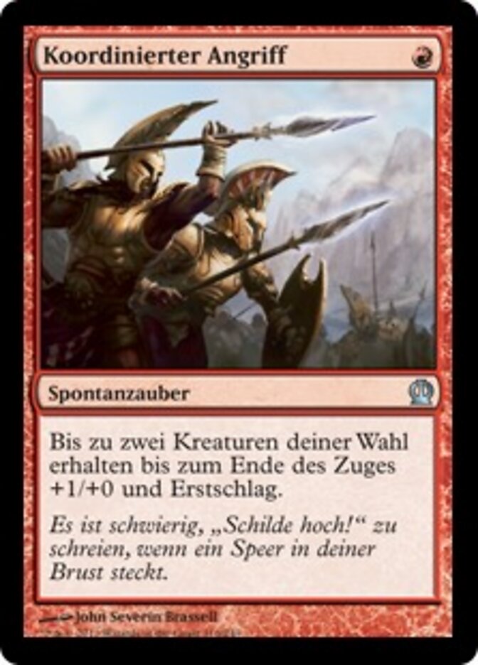 Koordinierter Angriff
