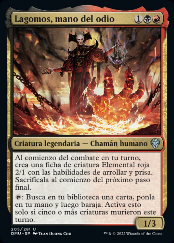 Lagomos, mano del odio