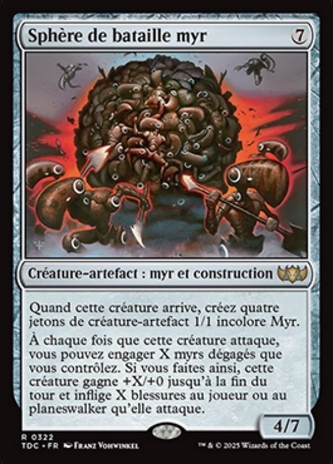 Sphère de bataille myr