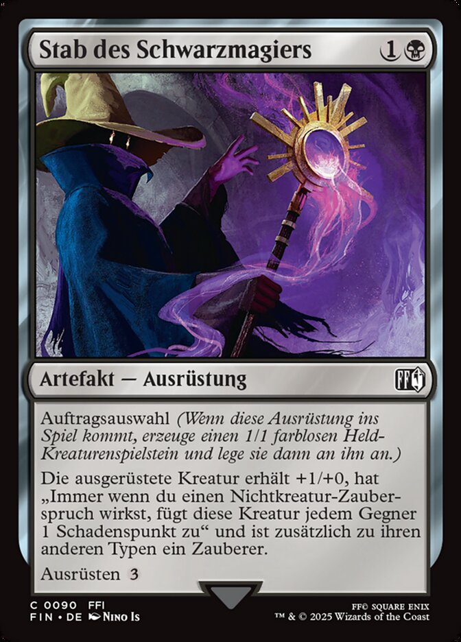 Stab des Schwarzmagiers