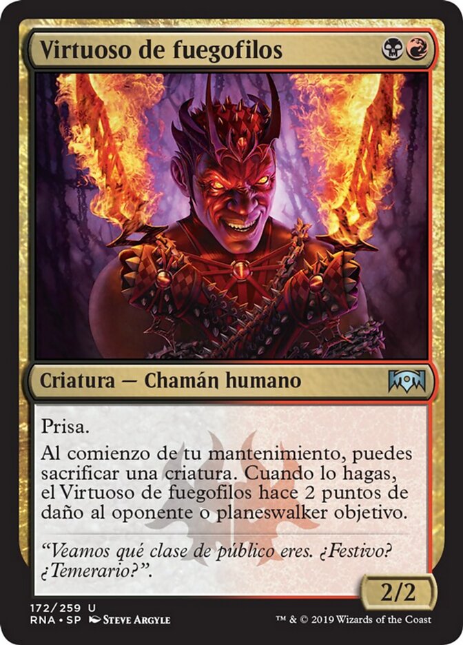 Virtuoso de fuegofilos