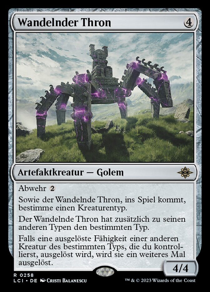 Wandelnder Thron