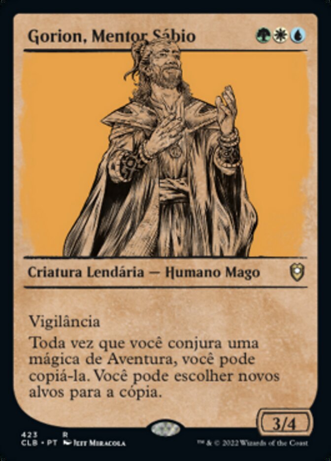 Gorion, Mentor Sábio