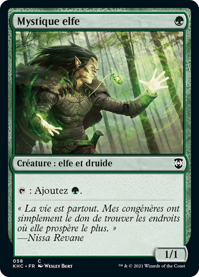 Mystique elfe