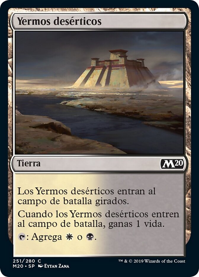 Yermos desérticos