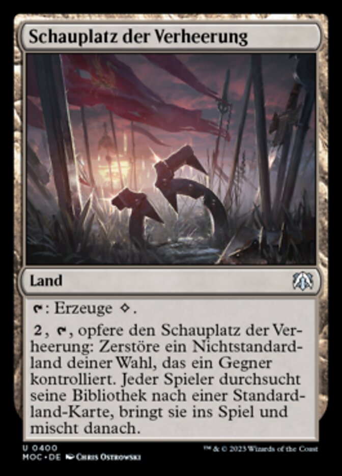 Schauplatz der Verheerung