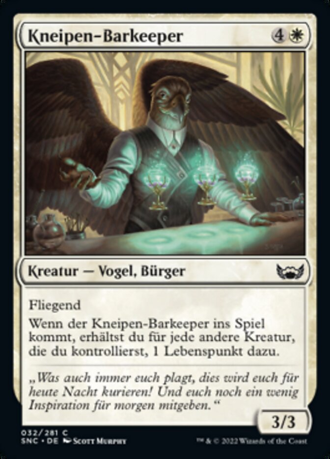 Kneipen-Barkeeper