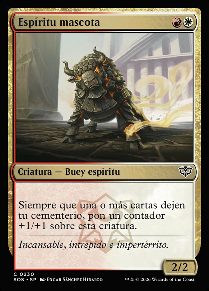 Espíritu mascota