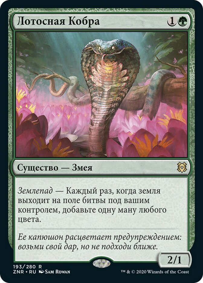 Лотосная Кобра