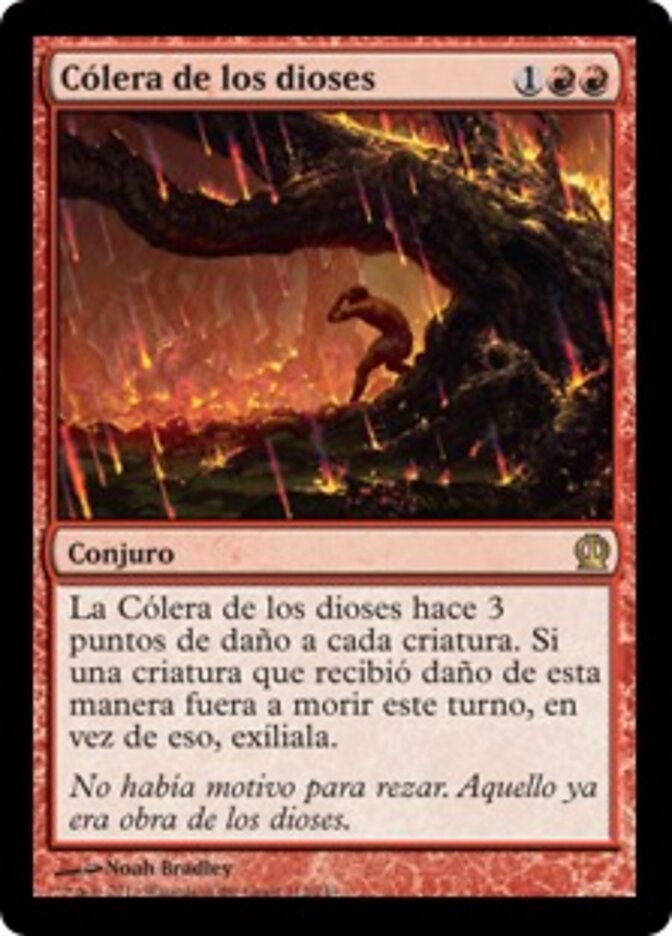 Cólera de los dioses