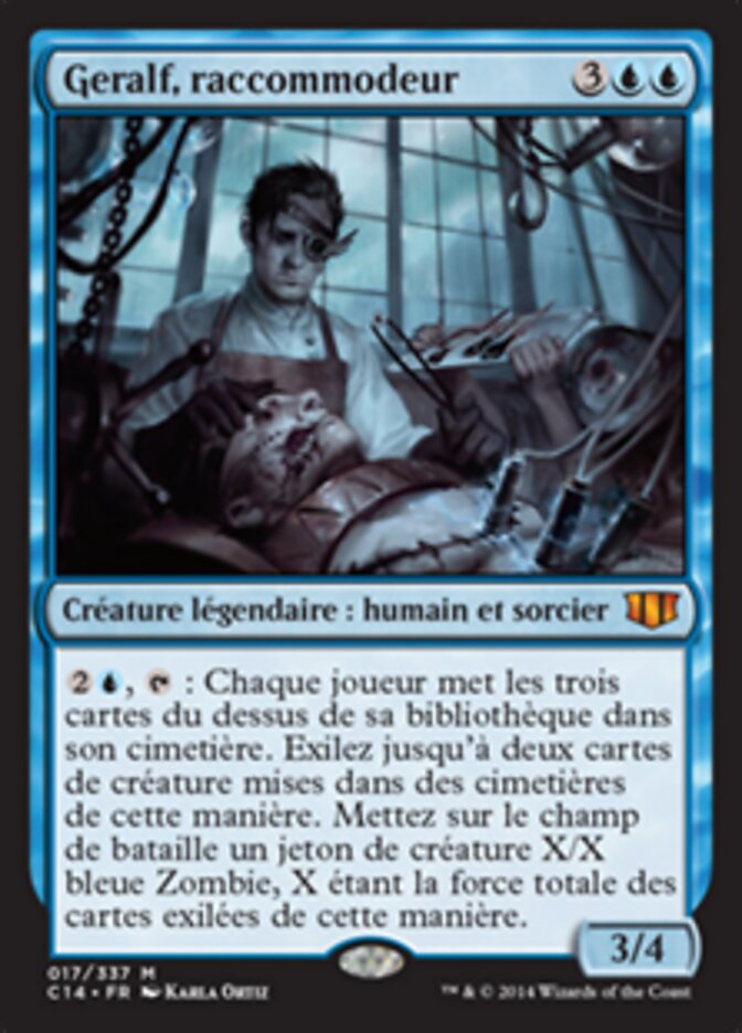 Geralf, raccommodeur