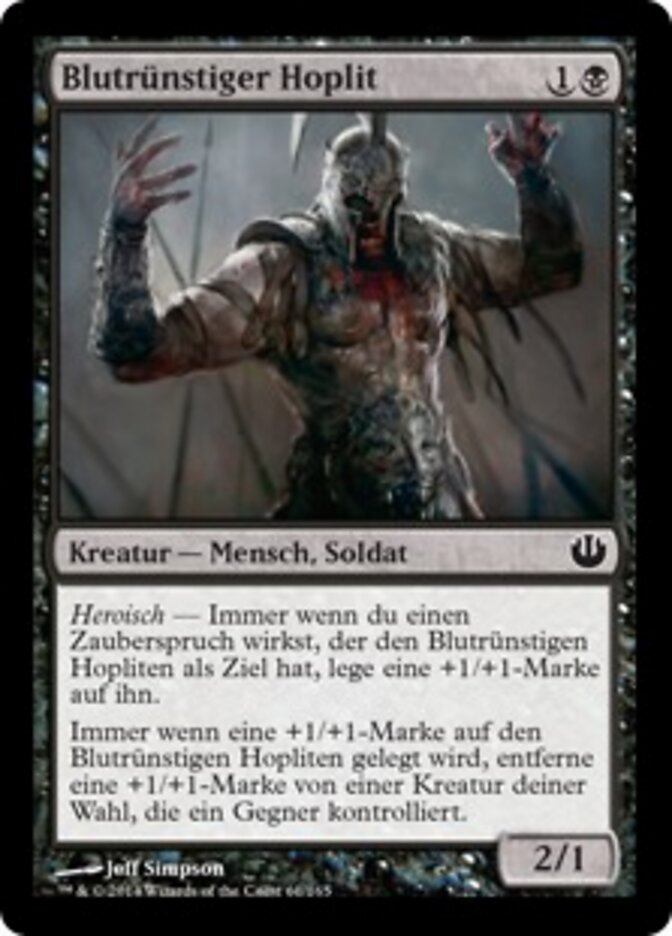 Blutrünstiger Hoplit