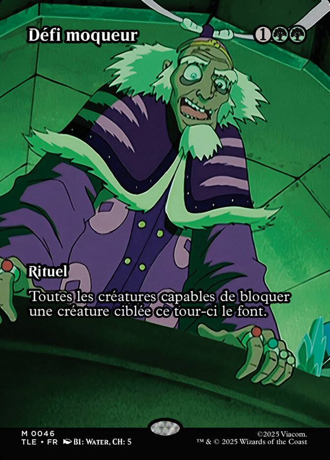 Défi moqueur