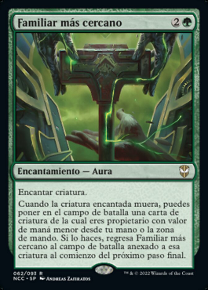 Familiar más cercano