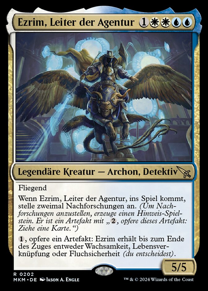 Ezrim, Leiter der Agentur