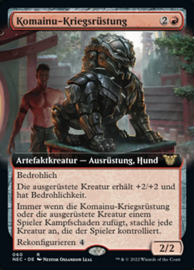 Komainu-Kriegsrüstung