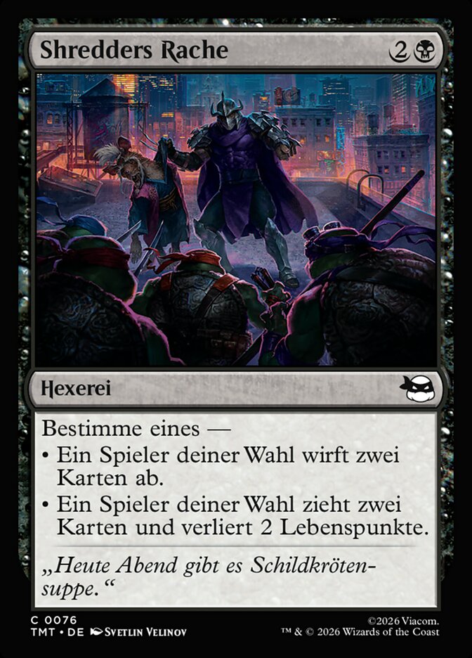 Shredders Rache