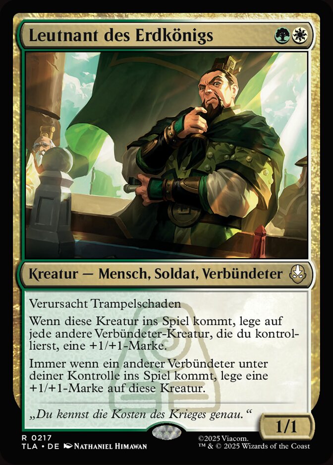 Leutnant des Erdkönigs