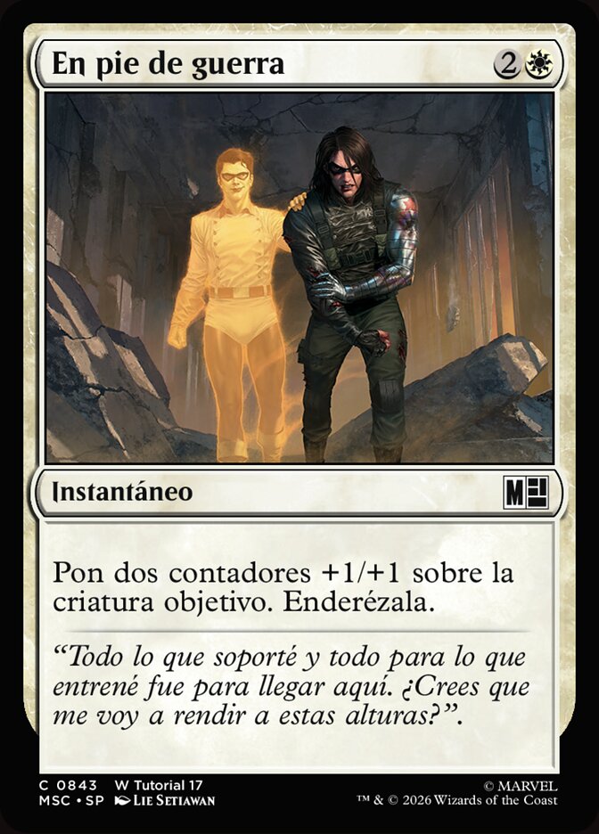 En pie de guerra