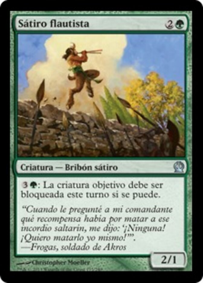Sátiro flautista