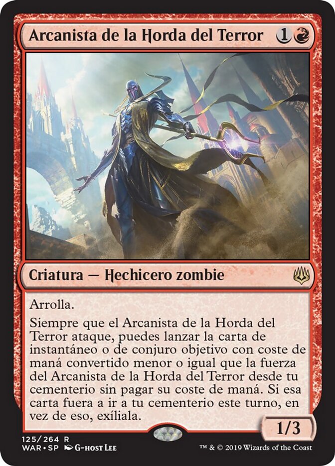 Arcanista de la Horda del Terror