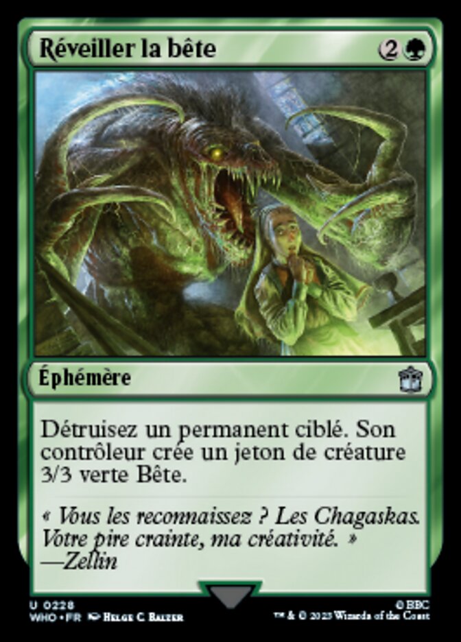 Réveiller la bête