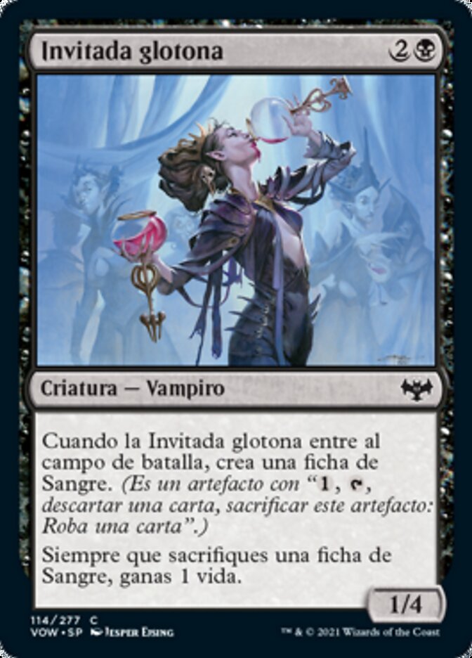 Invitada glotona