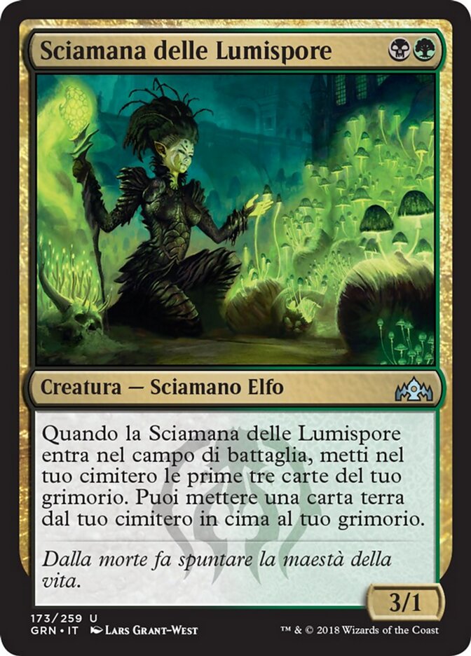 Sciamana delle Lumispore