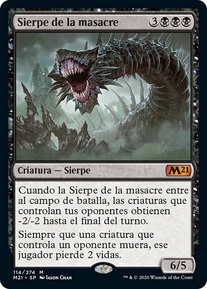 Sierpe de la masacre