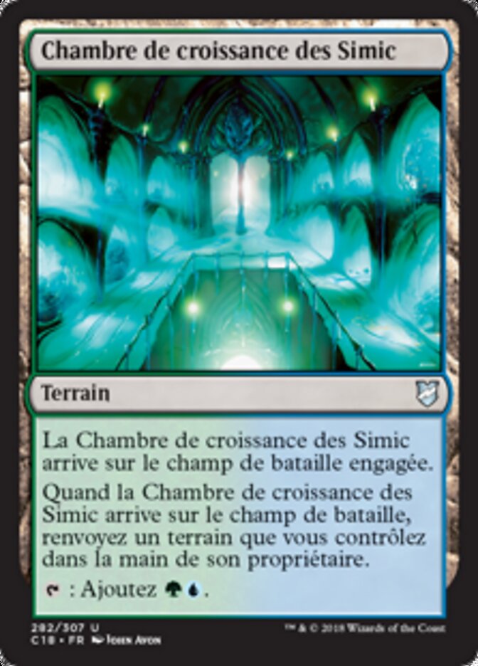 Chambre de croissance des Simic