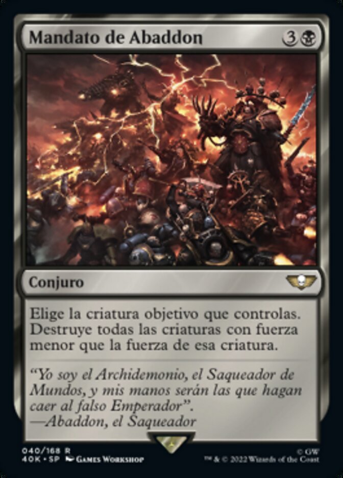 Mandato de Abaddon