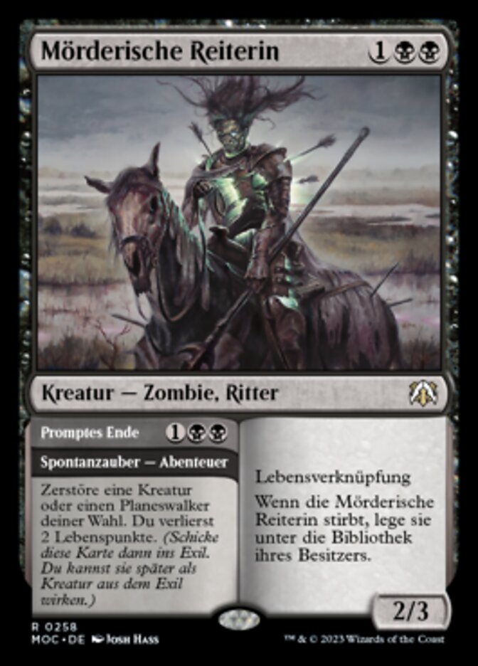 Murderous Rider // Swift End