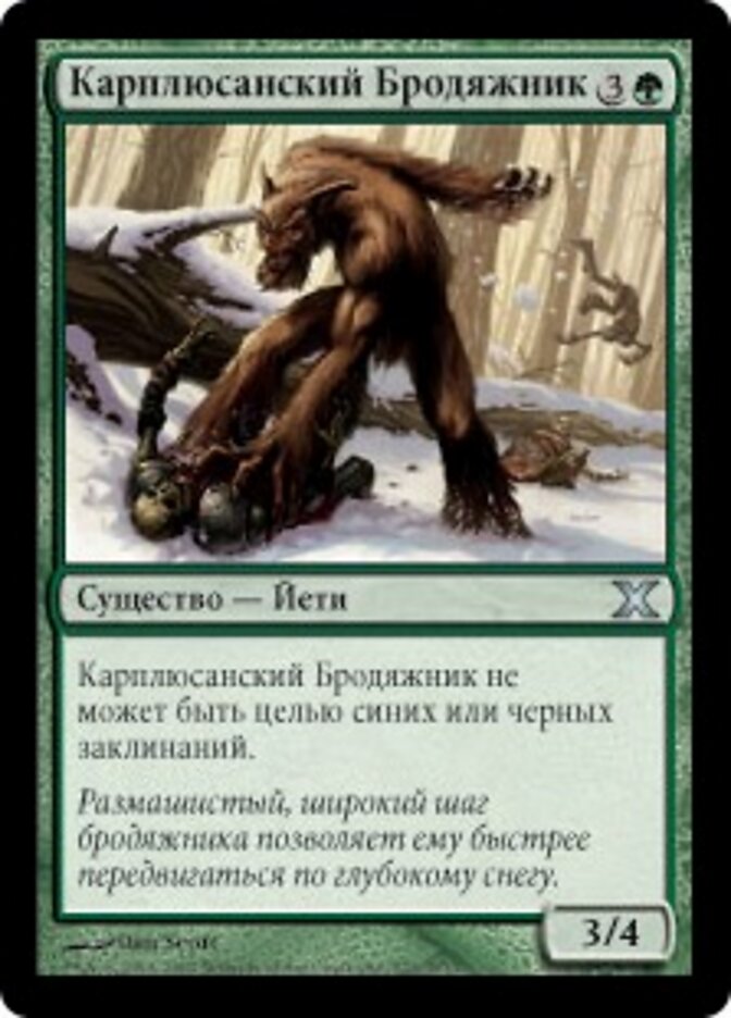 Карплюсанский Бродяжник